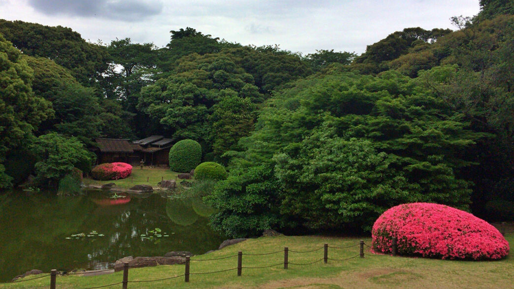 東京国立博物館の庭園