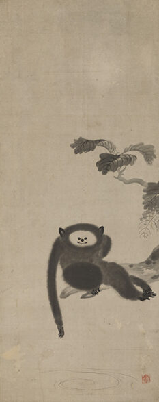 猿猴図｜かわいい動物の美術作品