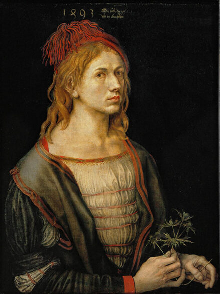 自画像（1493年）アルブレヒト・デューラー