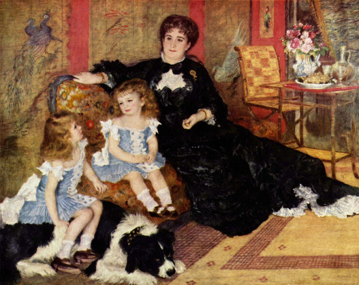「シャルパンティエ夫人と子供たち」ルノワール｜有名な絵は誤解されやすい