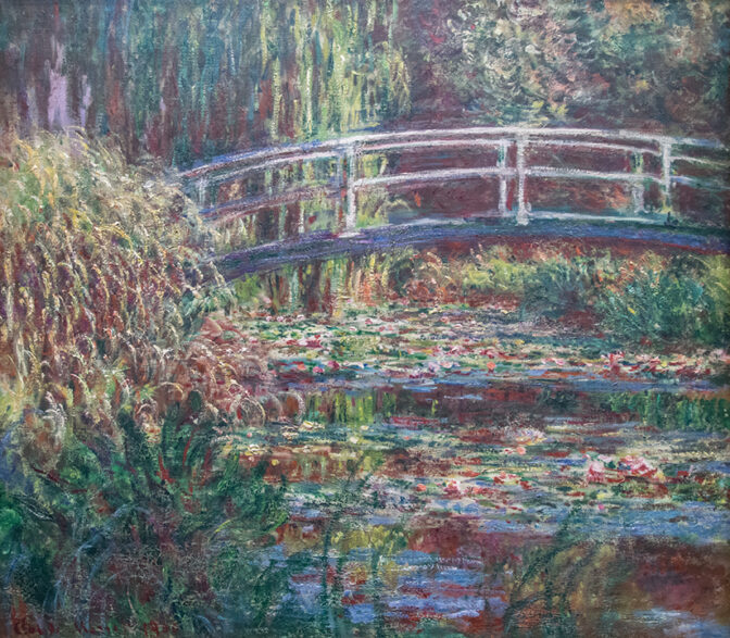 『睡蓮の池、バラ色の調和』1900年｜画家・モネ代表作