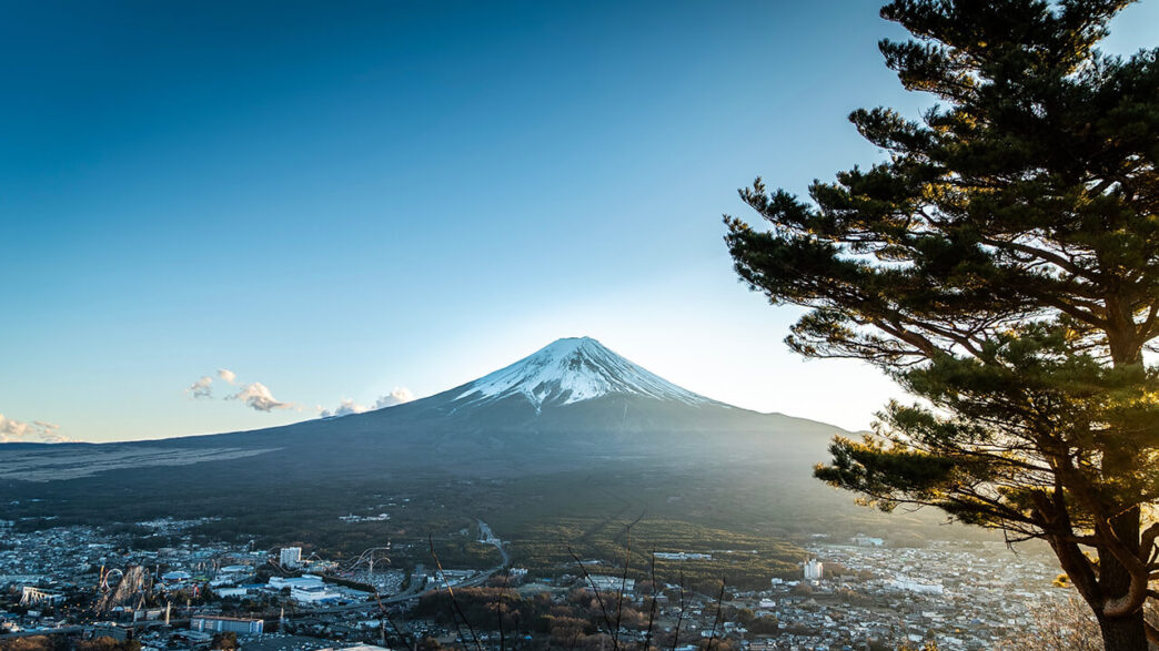 富士山のある風景｜冬の季節と時間を楽しむ